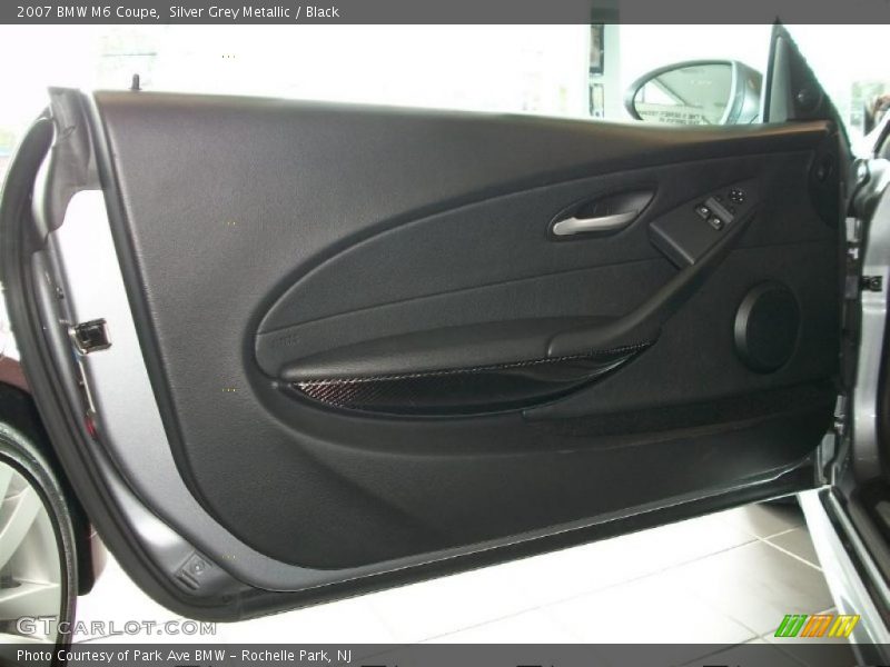Silver Grey Metallic / Black 2007 BMW M6 Coupe