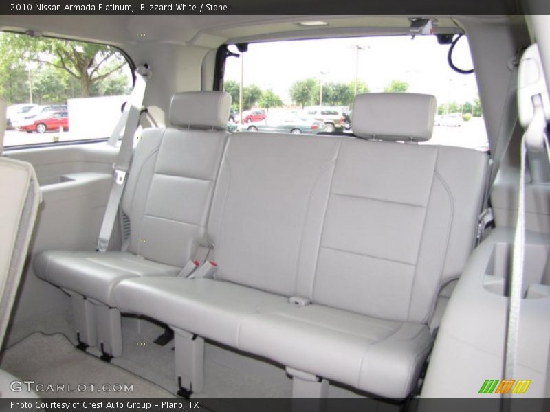  2010 Armada Platinum Stone Interior