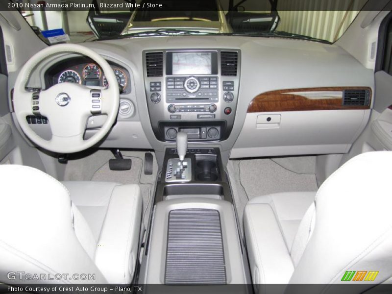 Dashboard of 2010 Armada Platinum