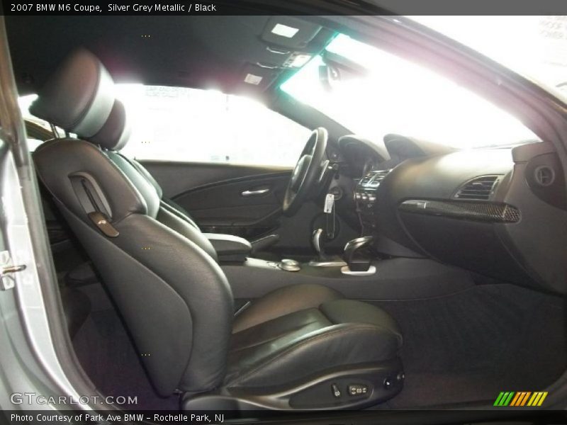 Silver Grey Metallic / Black 2007 BMW M6 Coupe