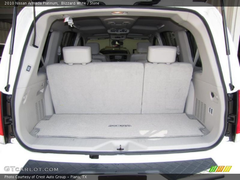  2010 Armada Platinum Trunk