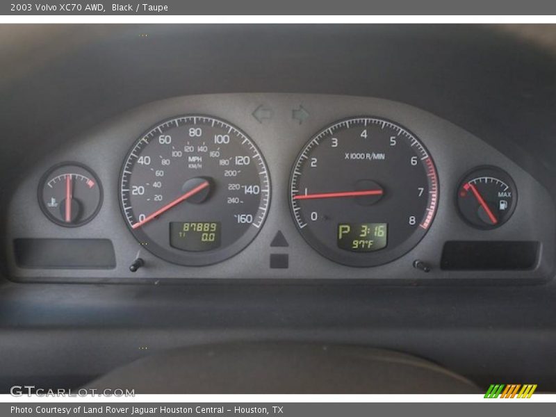  2003 XC70 AWD AWD Gauges