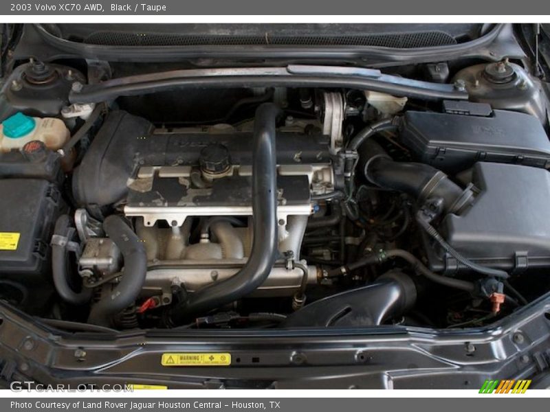  2003 XC70 AWD Engine - 2.5 Liter Turbocharged DOHC 20-Valve 5 Cylinder
