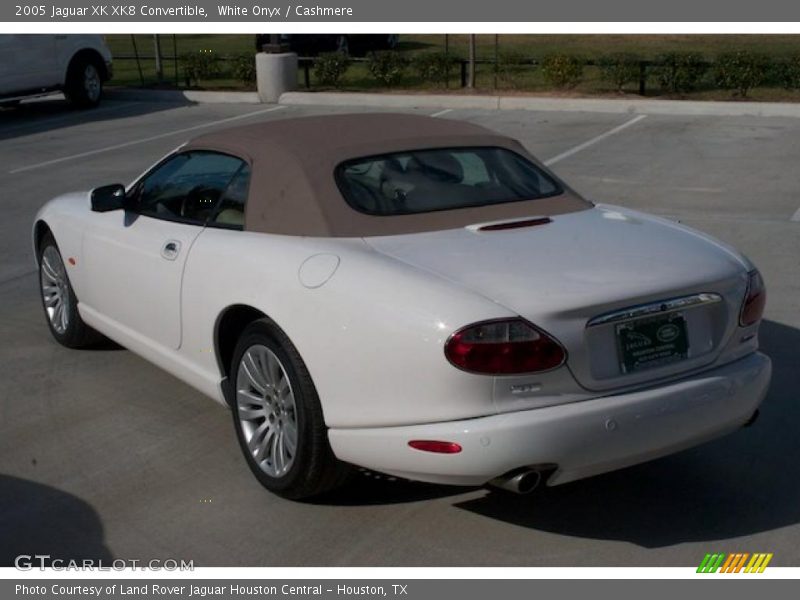 White Onyx / Cashmere 2005 Jaguar XK XK8 Convertible