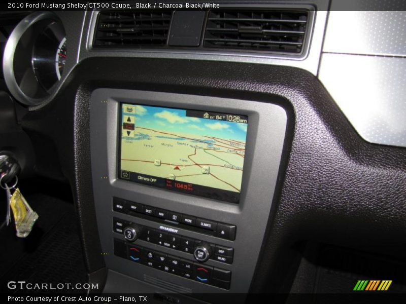 Navigation of 2010 Mustang Shelby GT500 Coupe