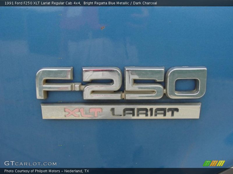  1991 F250 XLT Lariat Regular Cab 4x4 Logo