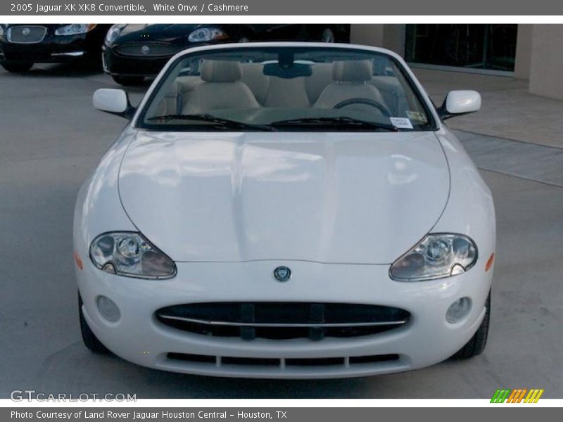 White Onyx / Cashmere 2005 Jaguar XK XK8 Convertible