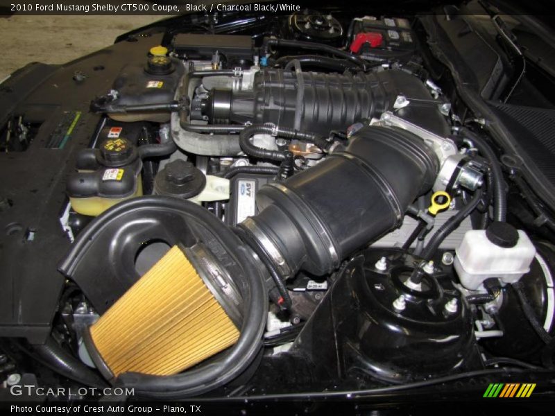  2010 Mustang Shelby GT500 Coupe Engine - 5.4 Liter Supercharged DOHC 32-Valve VVT V8