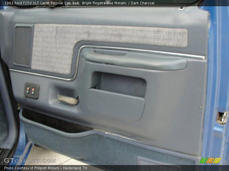  1991 F250 XLT Lariat Regular Cab 4x4 Dark Charcoal Interior