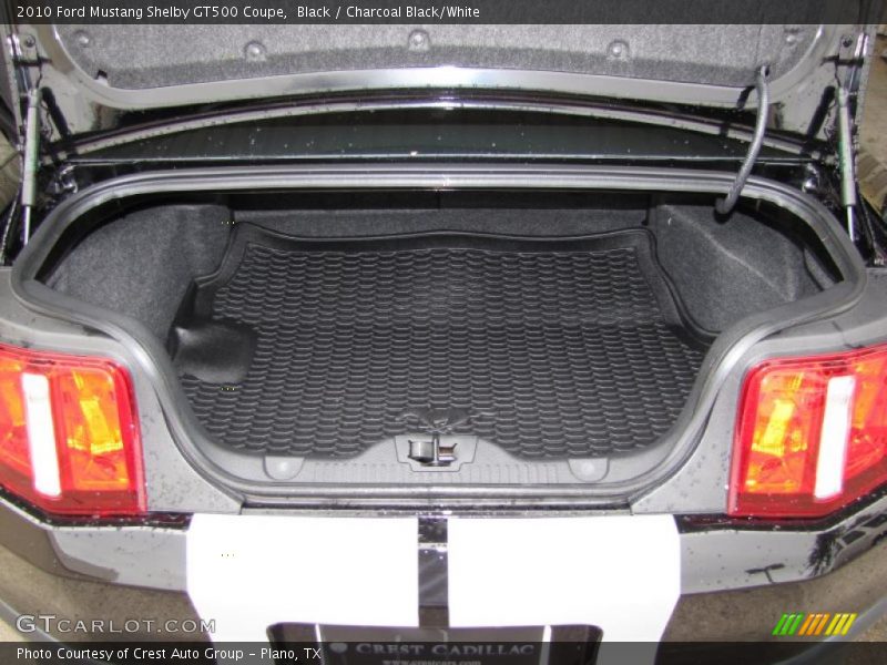  2010 Mustang Shelby GT500 Coupe Trunk
