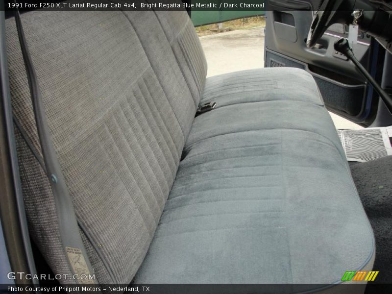  1991 F250 XLT Lariat Regular Cab 4x4 Dark Charcoal Interior