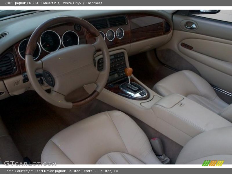  2005 XK XK8 Convertible Cashmere Interior
