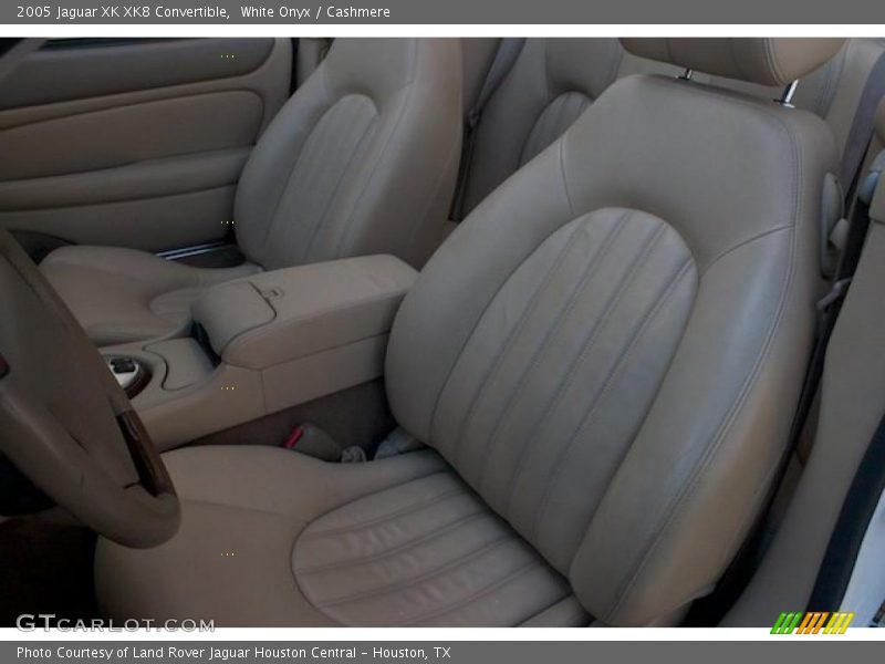  2005 XK XK8 Convertible Cashmere Interior