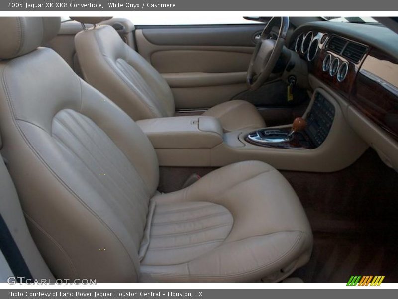  2005 XK XK8 Convertible Cashmere Interior