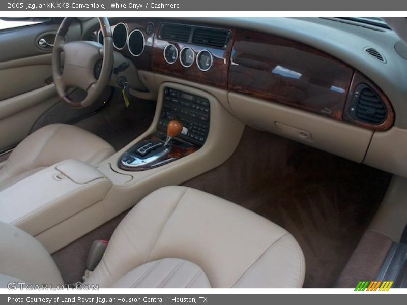  2005 XK XK8 Convertible Cashmere Interior