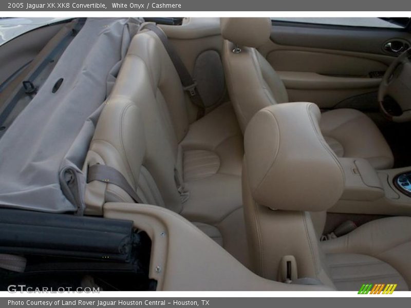  2005 XK XK8 Convertible Cashmere Interior