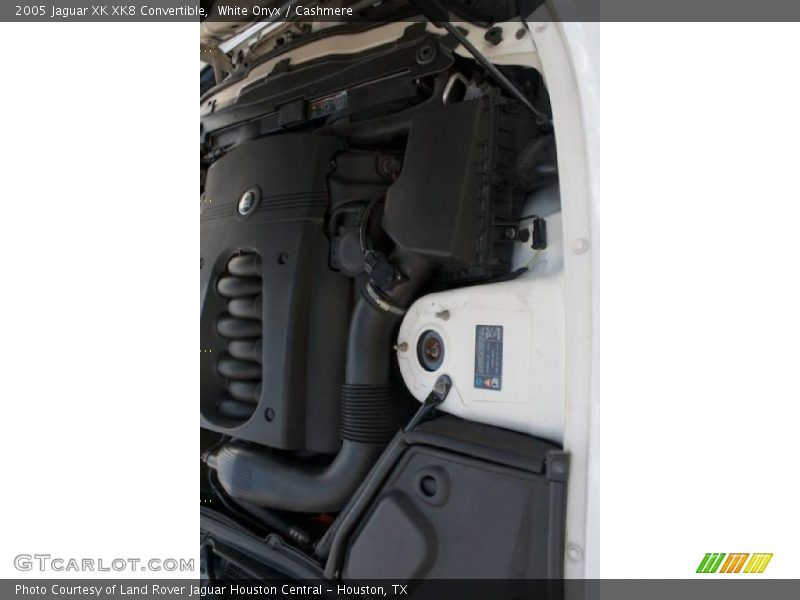 White Onyx / Cashmere 2005 Jaguar XK XK8 Convertible