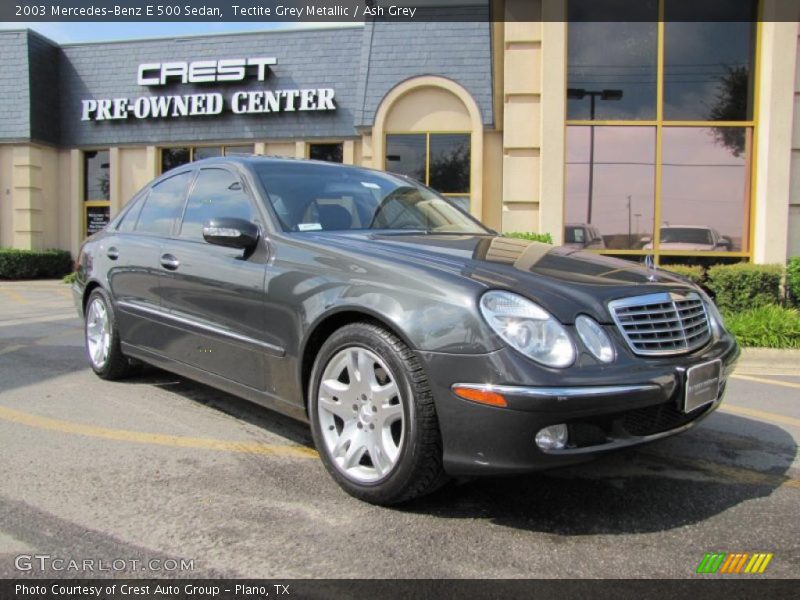 Tectite Grey Metallic / Ash Grey 2003 Mercedes-Benz E 500 Sedan