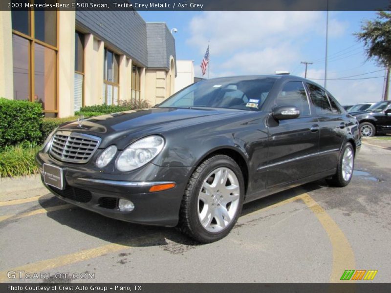 Tectite Grey Metallic / Ash Grey 2003 Mercedes-Benz E 500 Sedan