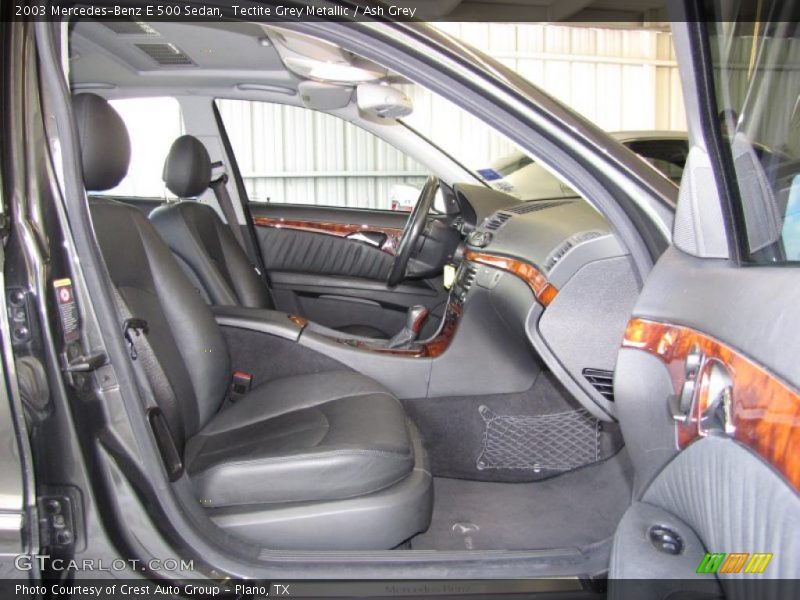  2003 E 500 Sedan Ash Grey Interior