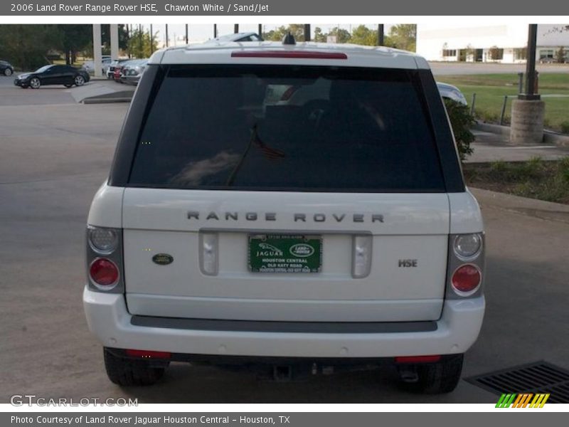 Chawton White / Sand/Jet 2006 Land Rover Range Rover HSE