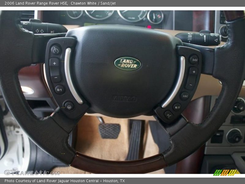 Controls of 2006 Range Rover HSE