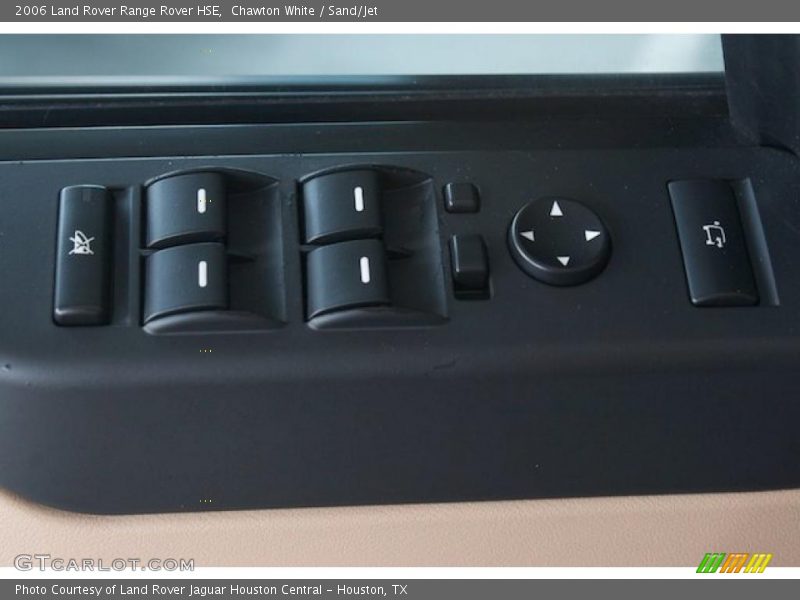 Controls of 2006 Range Rover HSE