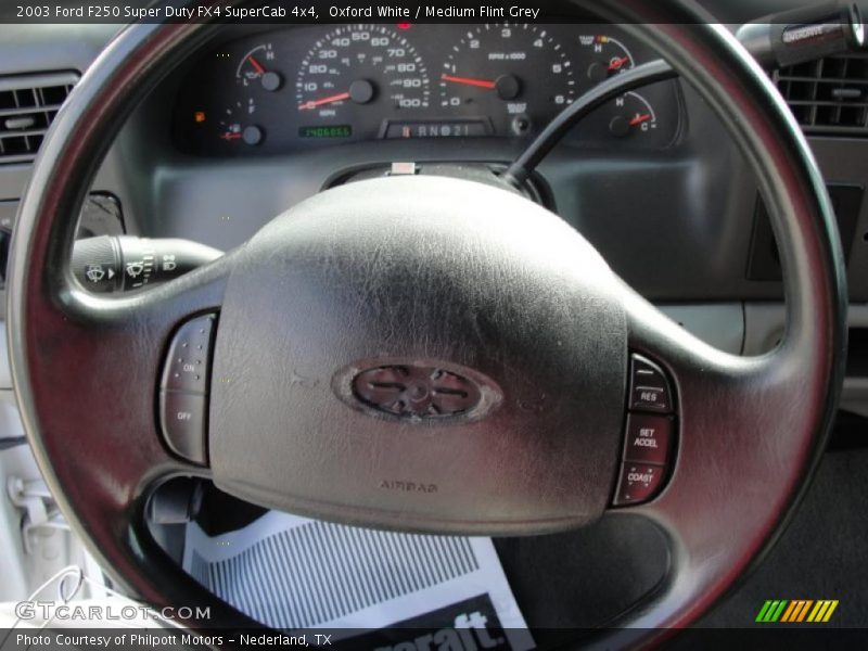  2003 F250 Super Duty FX4 SuperCab 4x4 Steering Wheel
