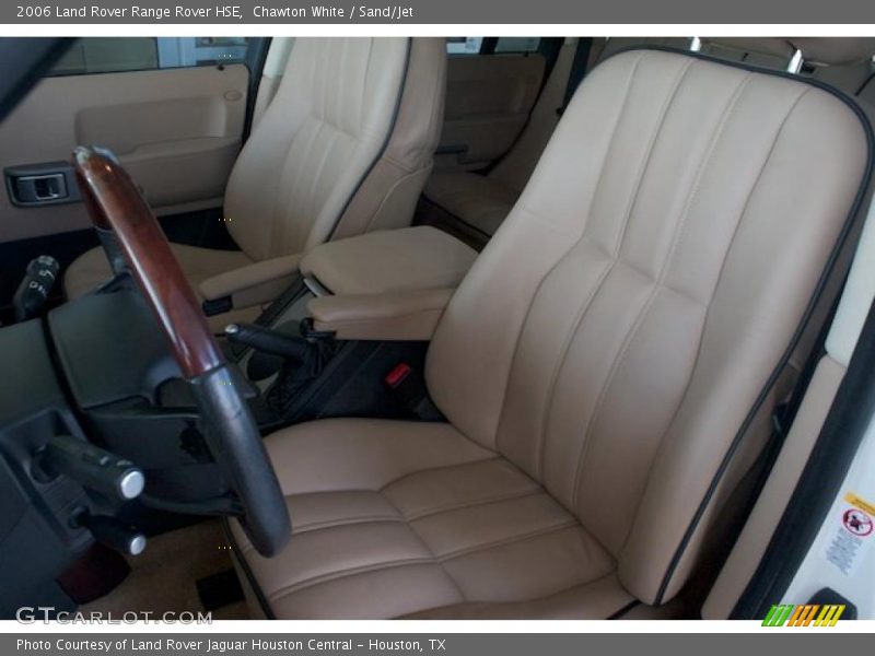  2006 Range Rover HSE Sand/Jet Interior