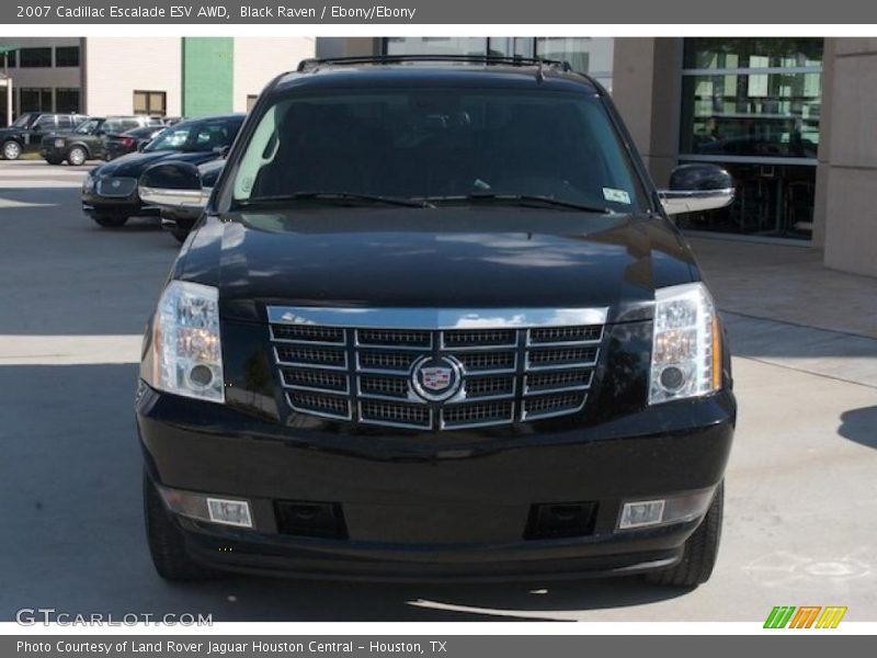 Black Raven / Ebony/Ebony 2007 Cadillac Escalade ESV AWD