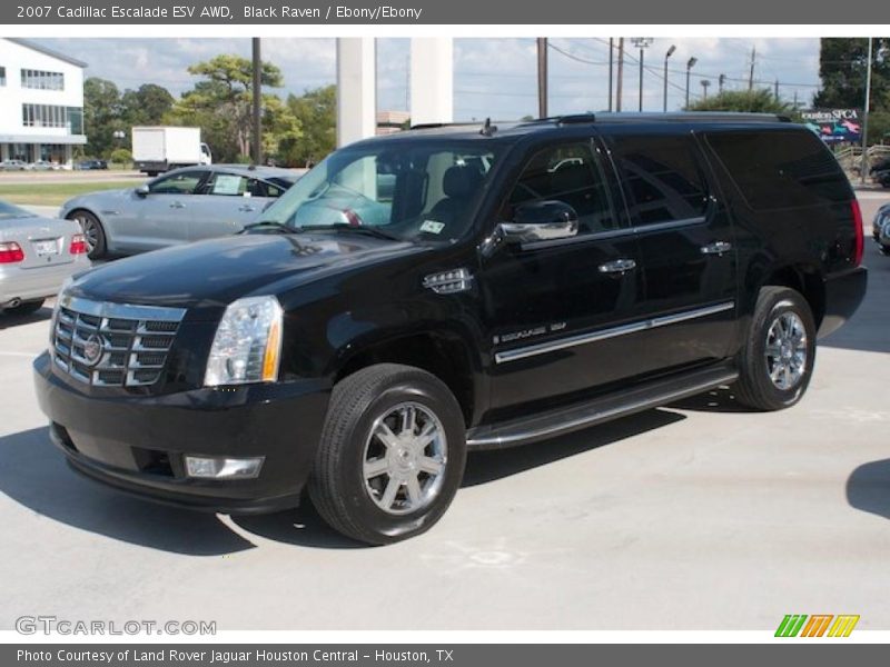 Black Raven / Ebony/Ebony 2007 Cadillac Escalade ESV AWD