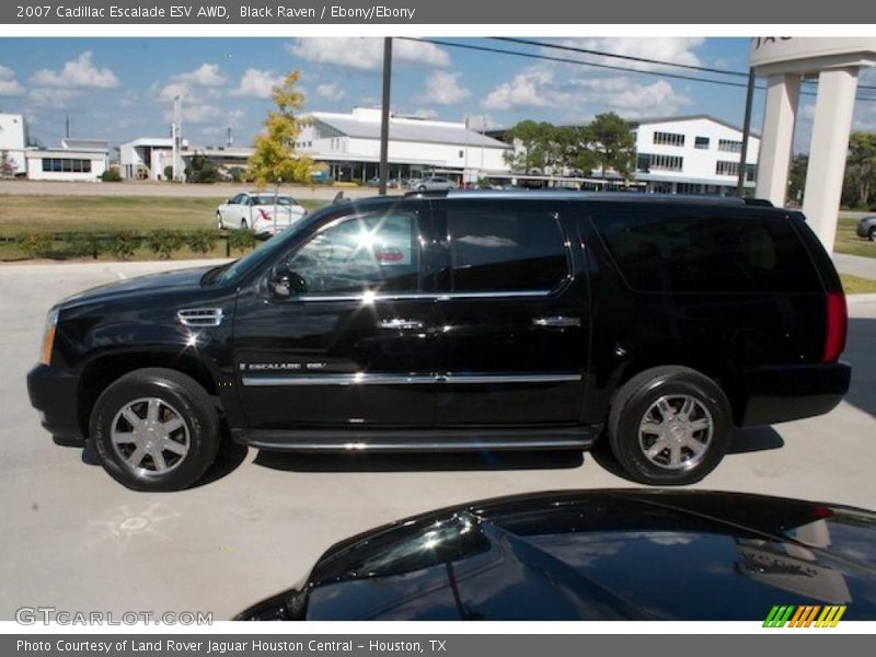 Black Raven / Ebony/Ebony 2007 Cadillac Escalade ESV AWD