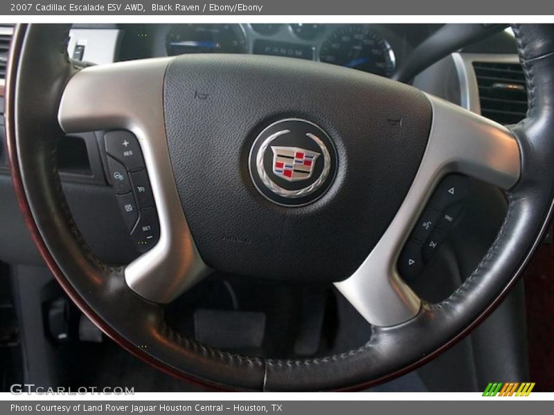 Black Raven / Ebony/Ebony 2007 Cadillac Escalade ESV AWD