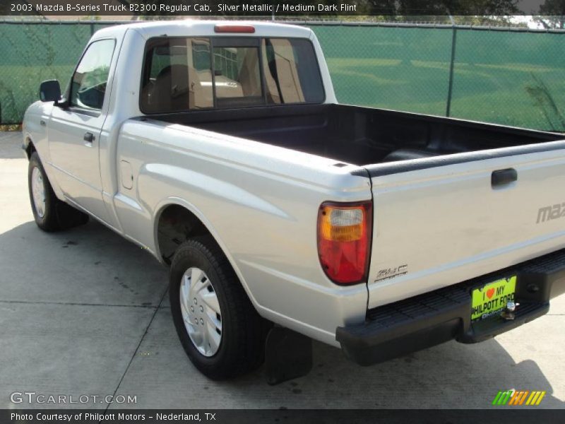 Silver Metallic / Medium Dark Flint 2003 Mazda B-Series Truck B2300 Regular Cab