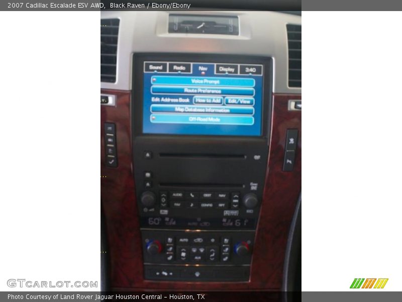 Black Raven / Ebony/Ebony 2007 Cadillac Escalade ESV AWD
