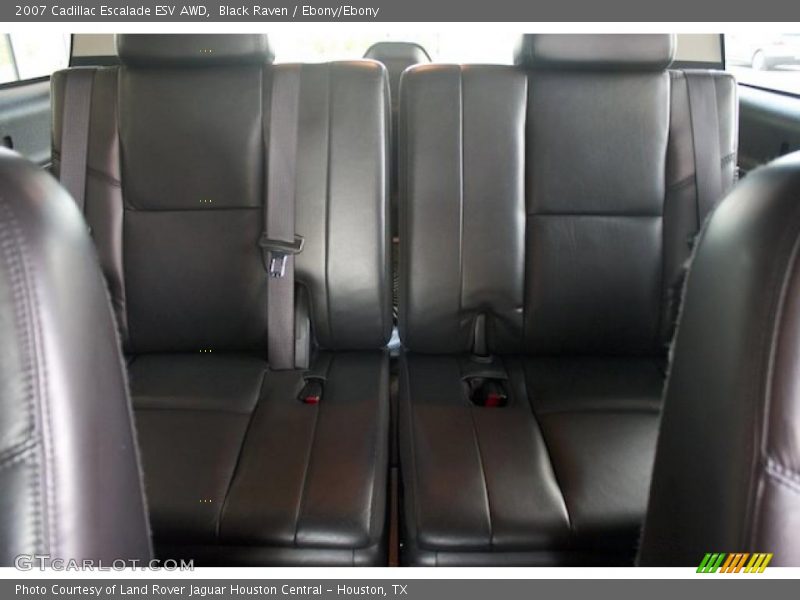 Black Raven / Ebony/Ebony 2007 Cadillac Escalade ESV AWD