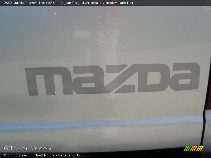 Silver Metallic / Medium Dark Flint 2003 Mazda B-Series Truck B2300 Regular Cab