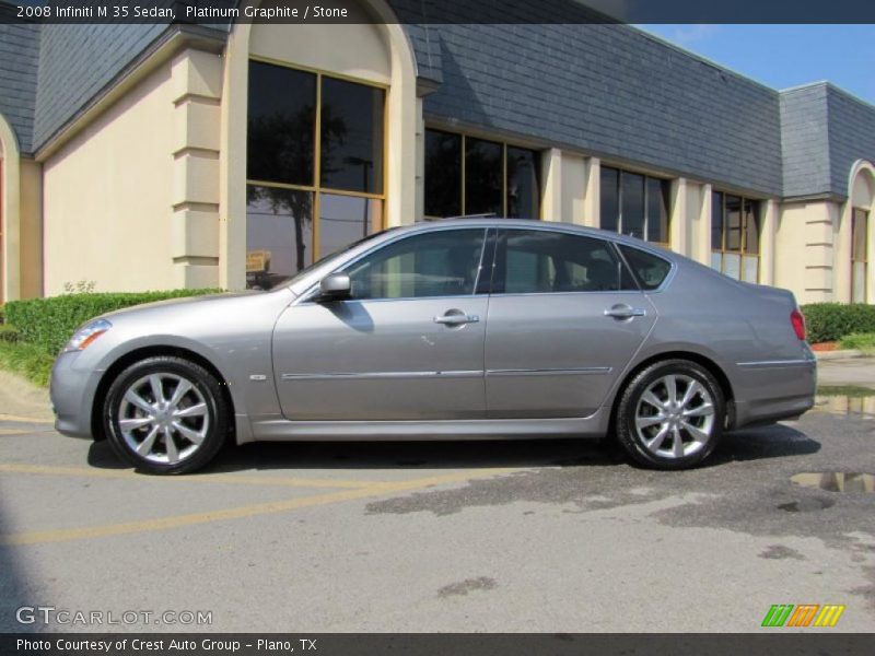 Platinum Graphite / Stone 2008 Infiniti M 35 Sedan