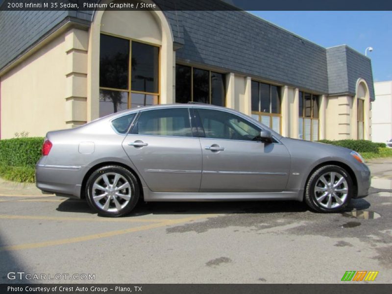 Platinum Graphite / Stone 2008 Infiniti M 35 Sedan