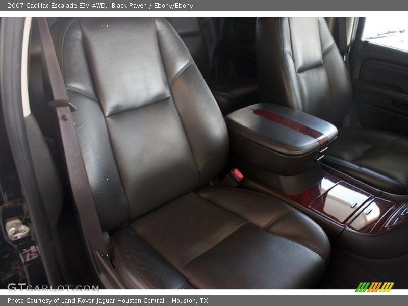 Black Raven / Ebony/Ebony 2007 Cadillac Escalade ESV AWD