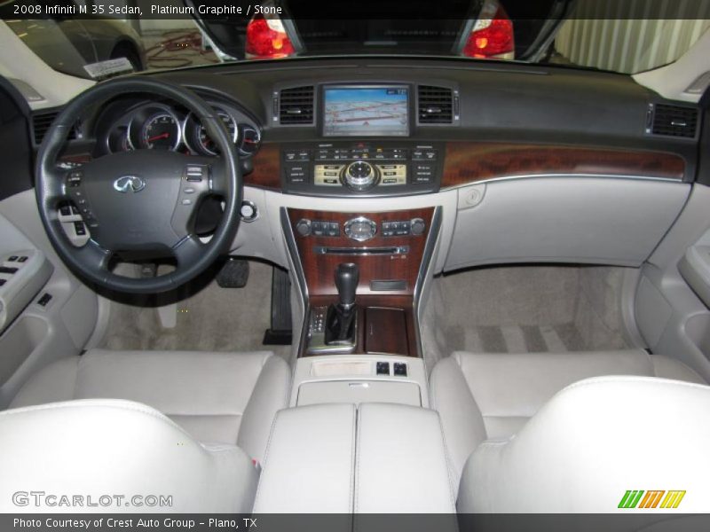 Platinum Graphite / Stone 2008 Infiniti M 35 Sedan