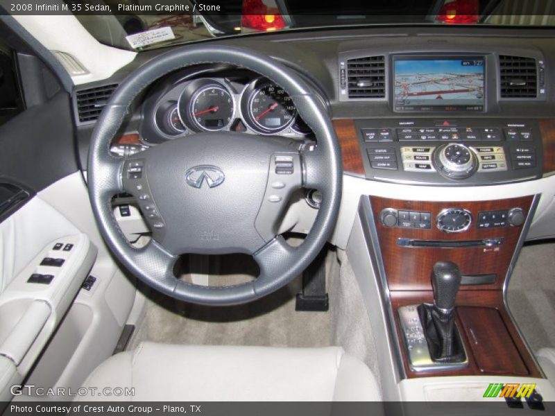 Platinum Graphite / Stone 2008 Infiniti M 35 Sedan