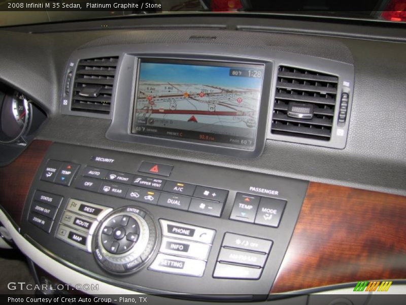 Platinum Graphite / Stone 2008 Infiniti M 35 Sedan