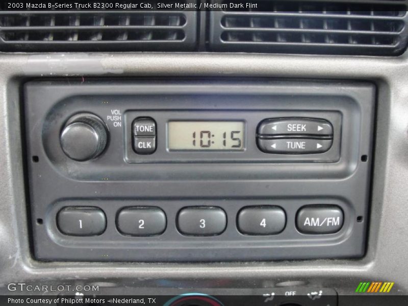 Controls of 2003 B-Series Truck B2300 Regular Cab
