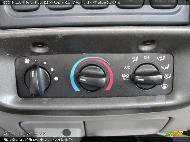 Controls of 2003 B-Series Truck B2300 Regular Cab