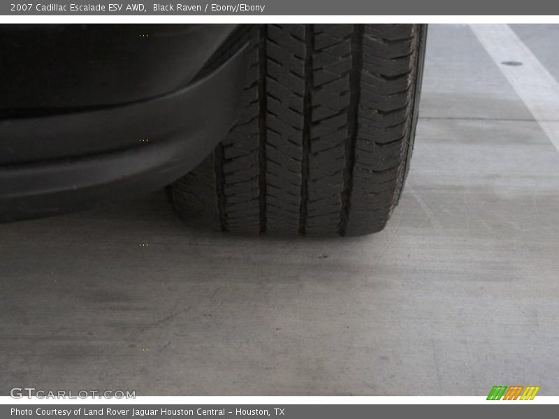 Black Raven / Ebony/Ebony 2007 Cadillac Escalade ESV AWD