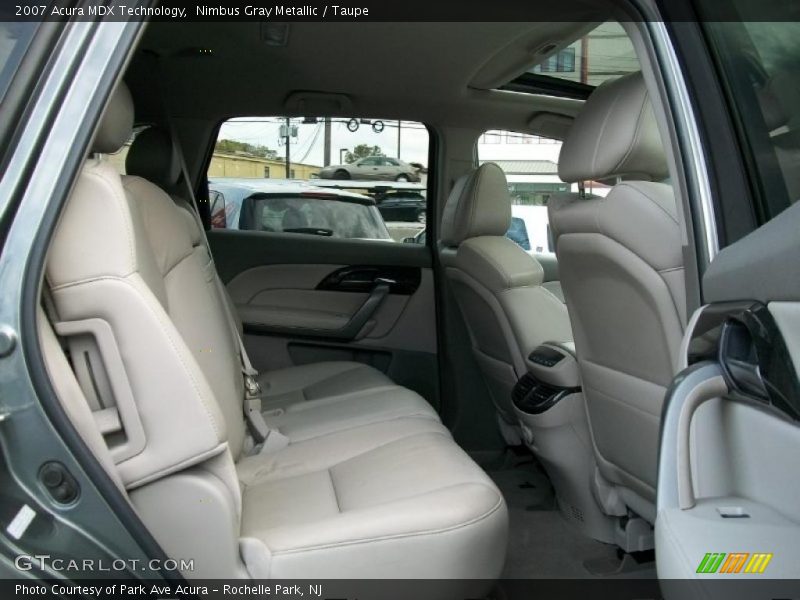 Nimbus Gray Metallic / Taupe 2007 Acura MDX Technology