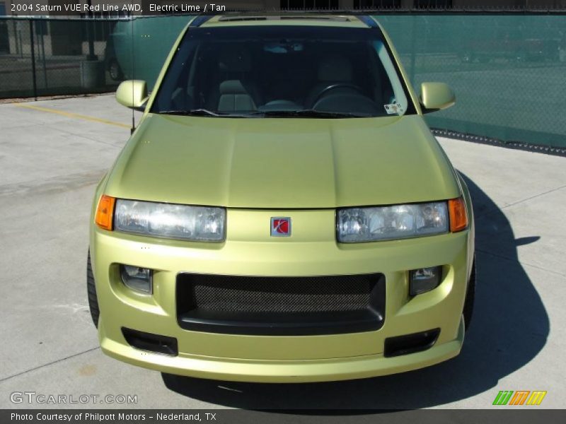 Electric Lime / Tan 2004 Saturn VUE Red Line AWD