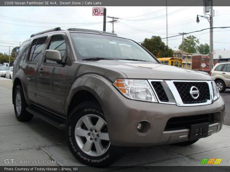 Desert Stone / Cafe Latte 2008 Nissan Pathfinder SE 4x4