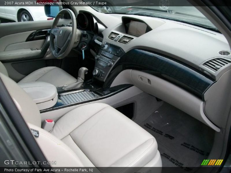  2007 MDX Technology Taupe Interior